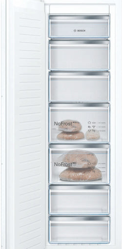 Bosch Series 4 Integrated Larder Freezer No Frost 177.2x55.8 cm GIN81VEE0G available at Keans Claremorris