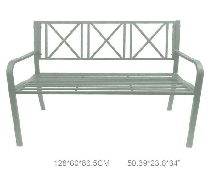 Garden Bench in Sintra Green - Image 2