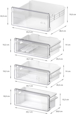 Bosch Series 2 No Frost 193.5 x 54. Sliding hinge Integrated Fridge Freezer – KIN96NSE0G