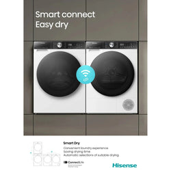Hisense 5S Series 12 kg 1400 Spin Auto Dosing Washing Machine - White | WF5S1245BW