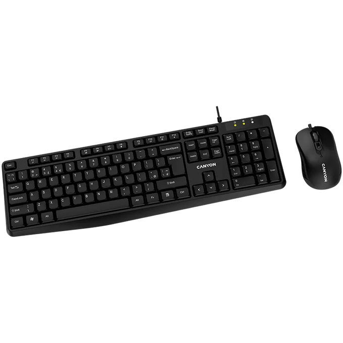 Canyon Classic Wired Combo Set - Keyboard And Mouse SET-1 - Image 2