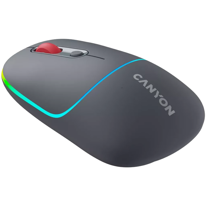 Canyon Dual mode wireless mouse MW-22 Dark Grey - Image 2