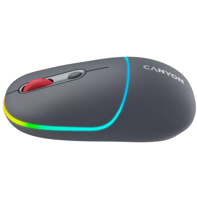 Canyon Dual mode wireless mouse MW-22 Dark Grey - Image 3