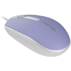 Canyon Wired Mouse With a Smooth Sliding Effect M-10 Lavender