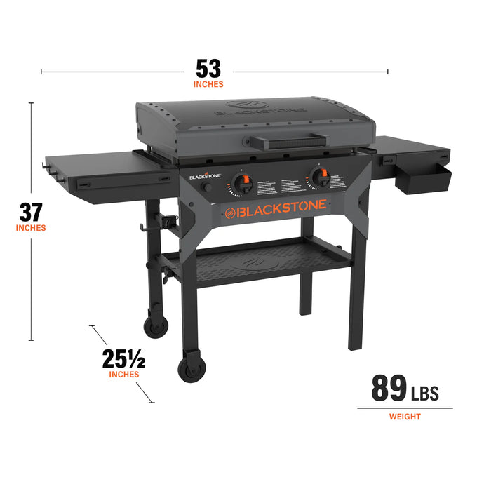 Blackstone 28" Iron Forged Blackout Griddle w/ Hood - Image 2