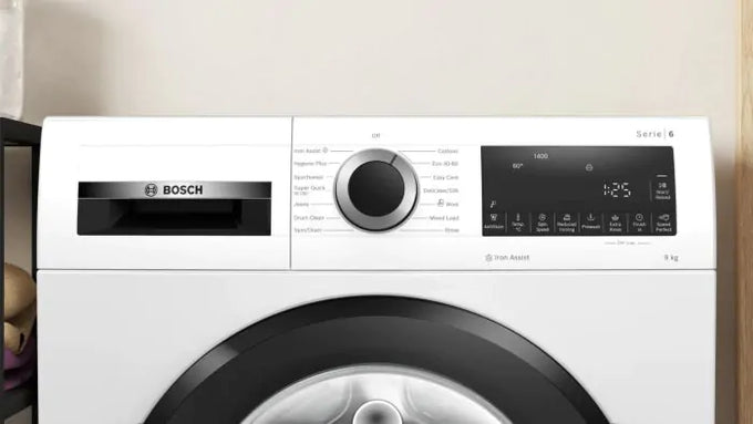 Bosch Series 6 WGG24400GB 9kg 1400 Spin White Washing Machine - Keans Claremorris