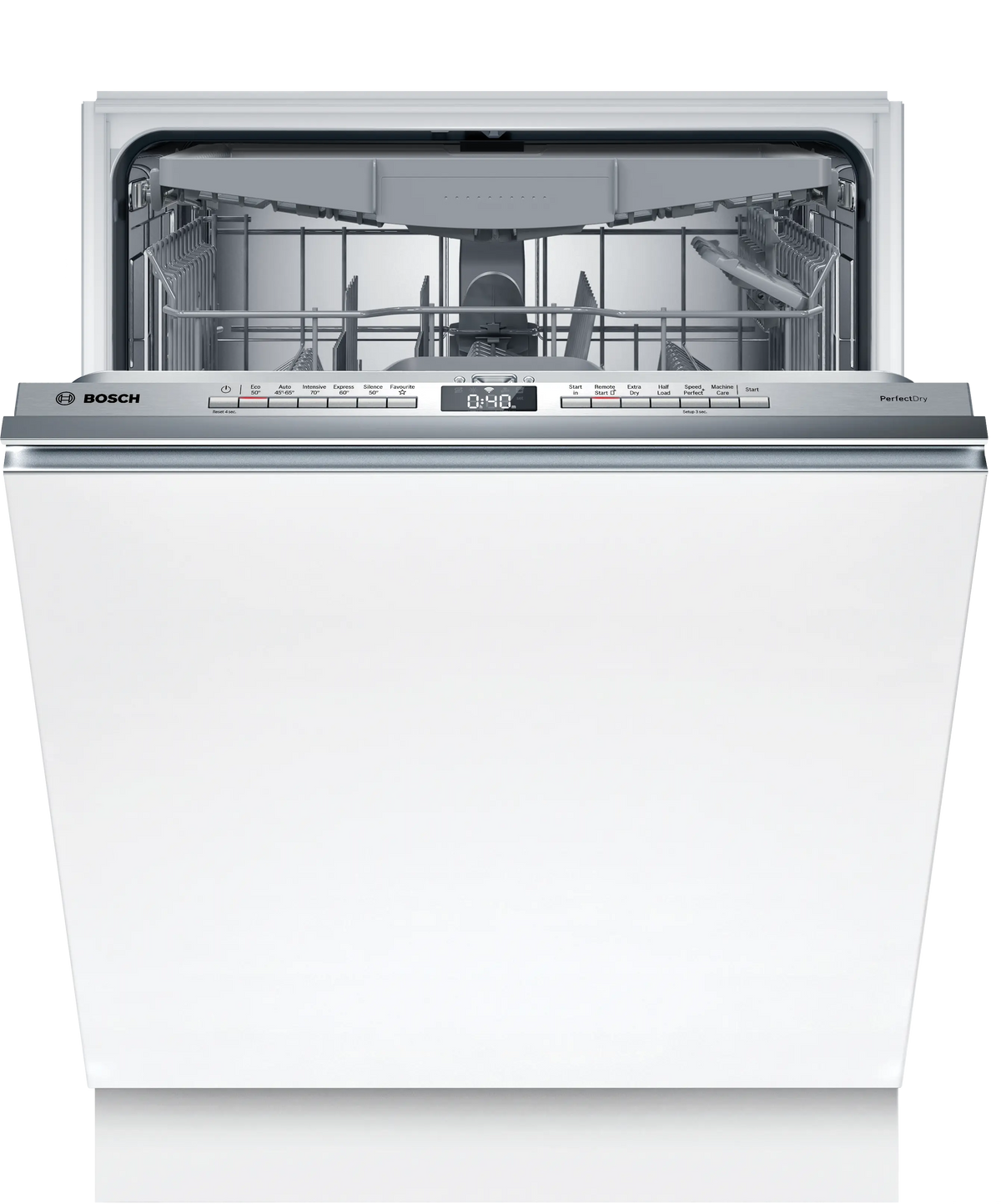 Bosch Series 6 SMV6ZCX10G integrated dishwasher, 14 place settings, PerfectDry, ultra-quiet 40 dB, Home Connect – Keans