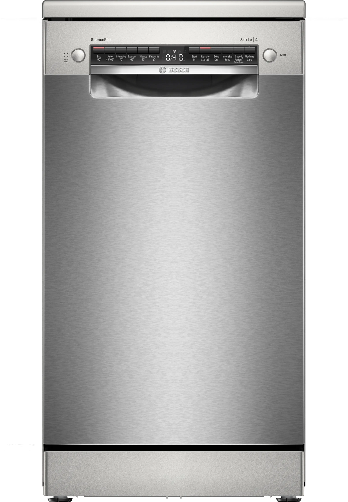 Bosch Series 4 Slimline Dishwasher 45cm – Silver| SPS4HMI49G Keans Claremorris
