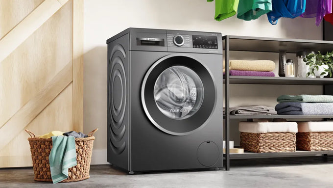 Bosch Series 6 | Washer Dryer 10.5/6kg max. | 1400 rpm | Cast Iron Grey - Image 4