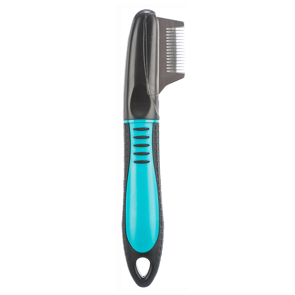 Trimming Knife Coarse 19cm with stainless steel blade, non-slip rubber grip handle for safe hair trimming – Keans Claremorris