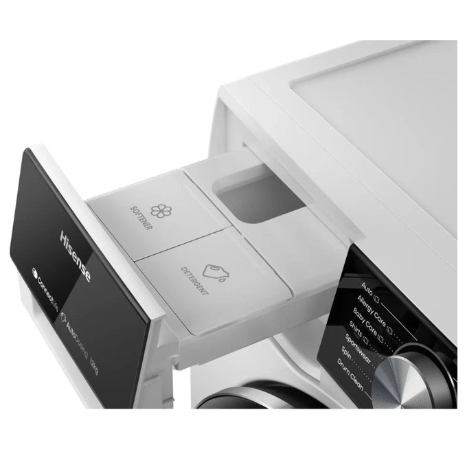 Hisense 5S Series 12 kg 1400 Spin Auto Dosing Washing Machine - White | WF5S1245BW - Image 6