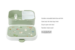 Mepal Lunch Box Campus Little Farm design, durable and compact, perfect for kids' meals – available at Keans Claremorris.