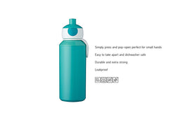 Mepal 400ml pop-up drinking bottle with dino design, ideal for campus use – available at Keans Claremorris.