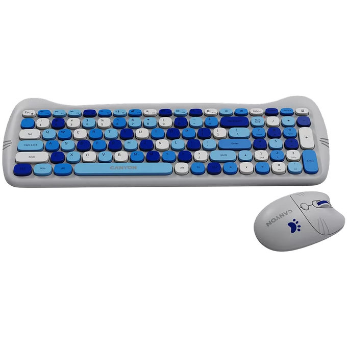 Canyon Wireless combo HSET-W6 Kitty Edition Blue - Image 5