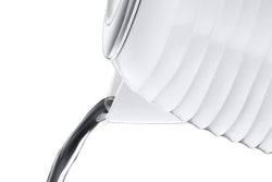 Russell Hobbs 1.7L Inspire Electric Kettle in White, model 24360, available at Keans Claremorris