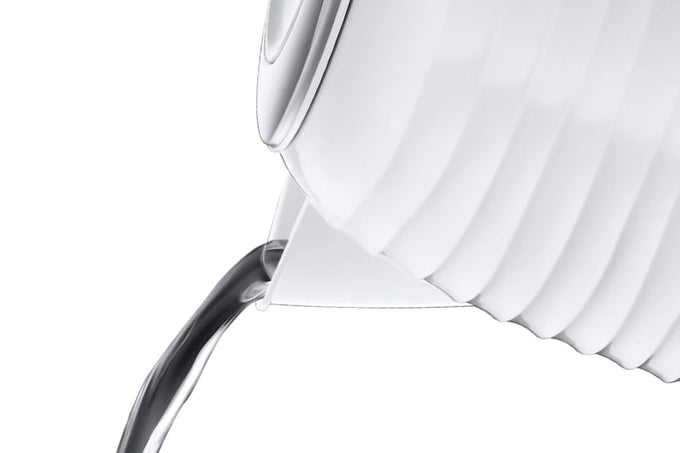 Russell Hobbs 1.7L Inspire Electric Kettle in White, model 24360, available at Keans Claremorris