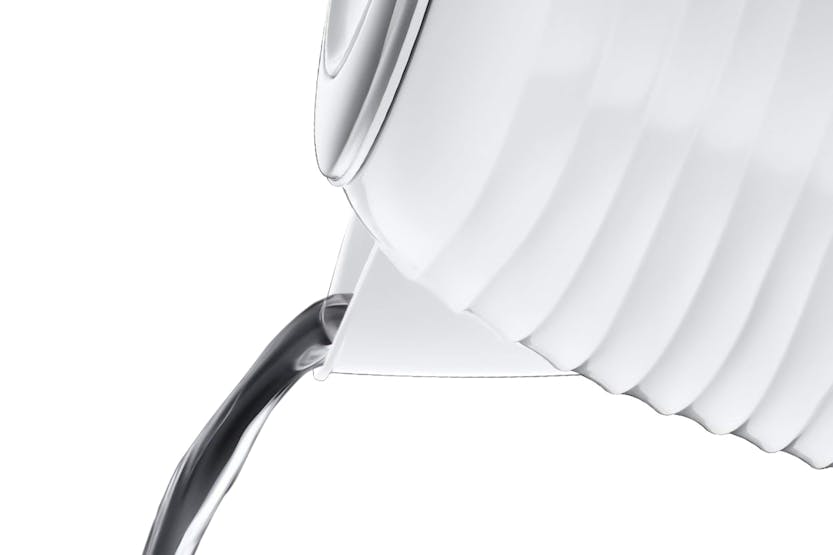 Russell Hobbs 1.7L Inspire Electric Kettle in White, model 24360, available at Keans Claremorris