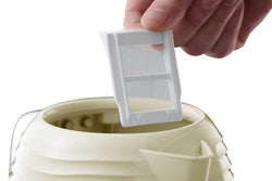 Russell Hobbs 1.7L Inspire Electric Kettle Cream 24364 with fast boil, cordless design - available at Keans Claremorris