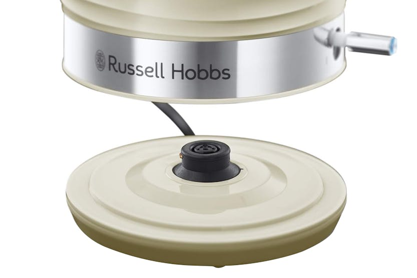 Russell Hobbs 1.7L Inspire Electric Kettle in Cream, model 24364, fast boil, sleek design – available at Keans Claremorris.