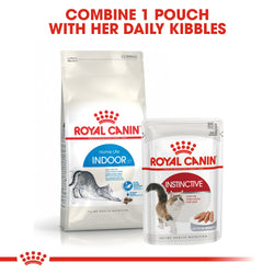 Royal Canin Indoor Cat Food 4kg bag, premium nutrition for indoor cats, available at Keans Claremorris.