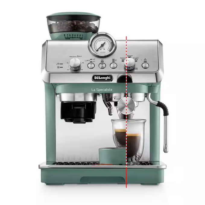DeLonghi La Specialista Arte Espresso Coffee Machine Green | EC9155.GR - Image 4
