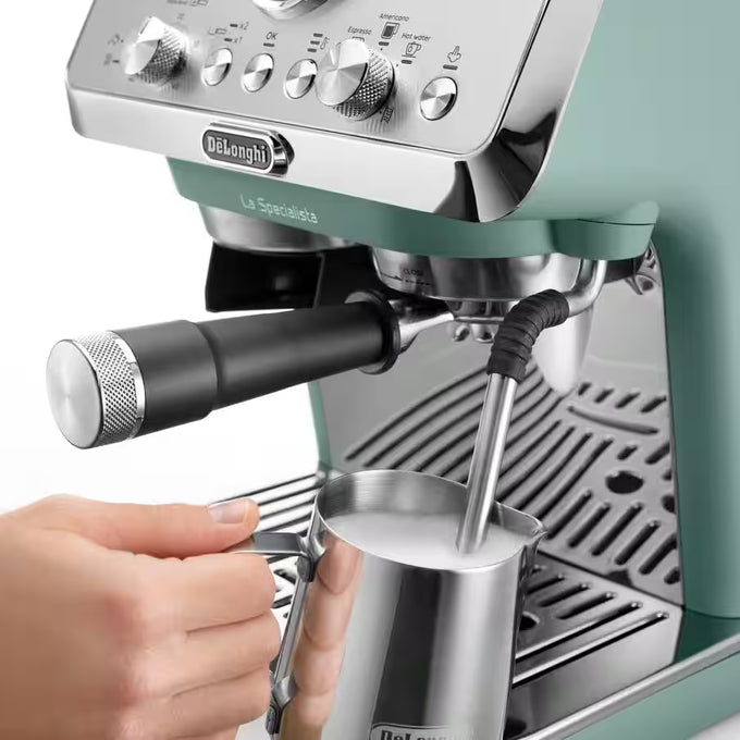DeLonghi La Specialista Arte Espresso Coffee Machine Green | EC9155.GR - Image 2