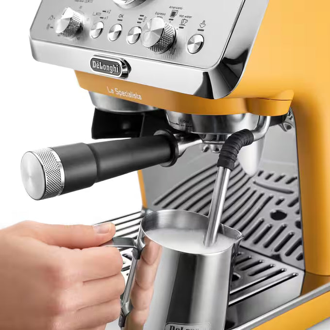 Delonghi La Specialista Arte Espresso Coffee Machine Yellow - Image 3