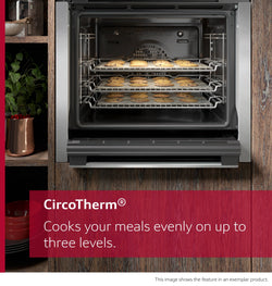 NEFF N50 Slide & Hide Built-In Oven 60x60cm Grey| B3ACE4AG3B