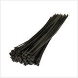 Black 2.5mm x 150mm cable ties, durable, UV-resistant, secure fastening for cables and wires – Keans Claremorris.