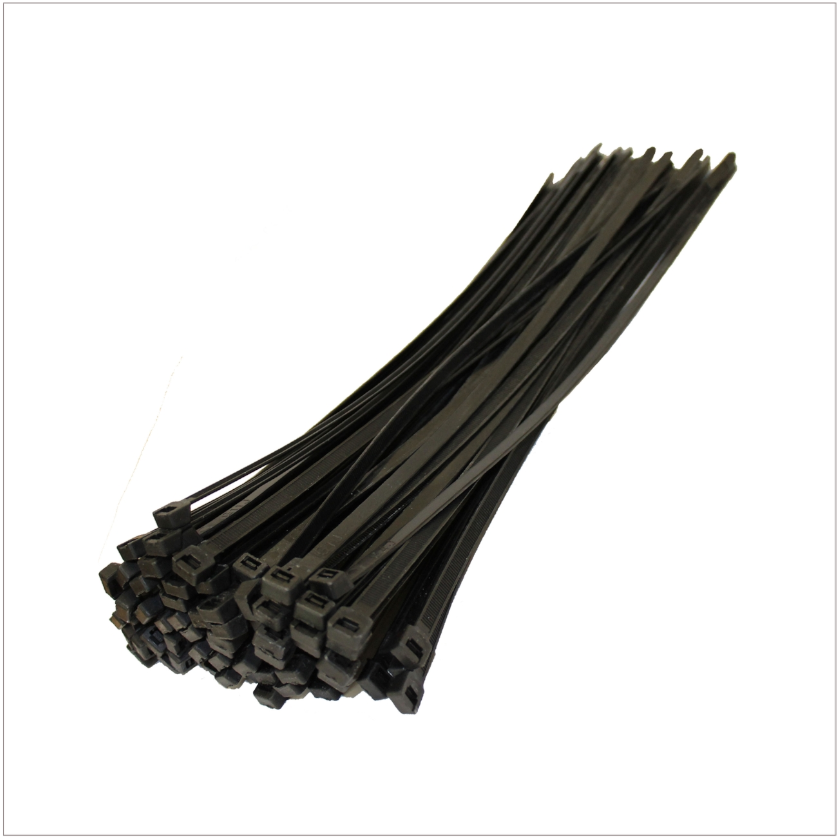 Cable Ties Black 4.8mm x 300mm (12")