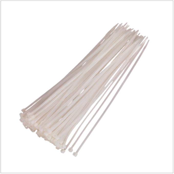 Natural 7.6mm x 500mm cable ties, durable, UV-resistant, secure fastening for cables and wires – Keans Claremorris.