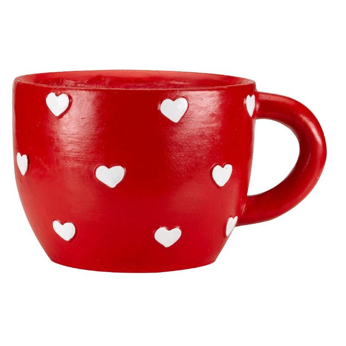 Teacup Heart Planter - Image 1