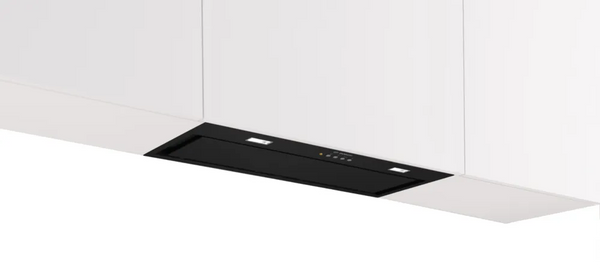 Bosch Series 6, Canopy cooker hood, 70cm, Black | DLN77AC60B