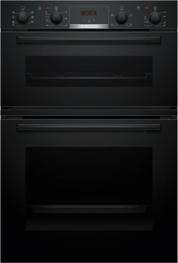 Bosch Built in Multifunction Double Oven Black | Series 4