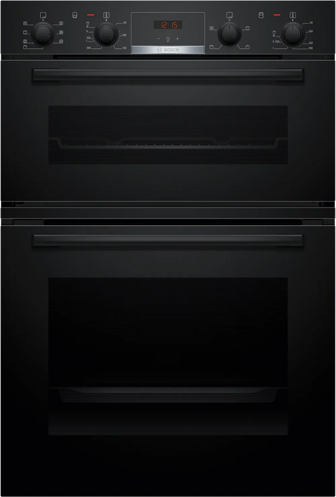 Bosch Built in Multifunction Double Oven Black | Series 4 - Image 1
