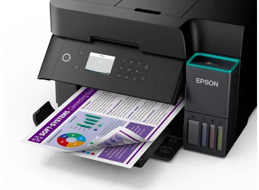Epson EcoTank ET-3950 All-in-One Wireless Inkjet Printer - Page Feeder - Image 6