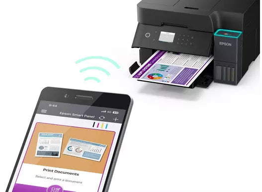 Epson EcoTank ET-3950 All-in-One Wireless Inkjet Printer - Page Feeder - Image 8