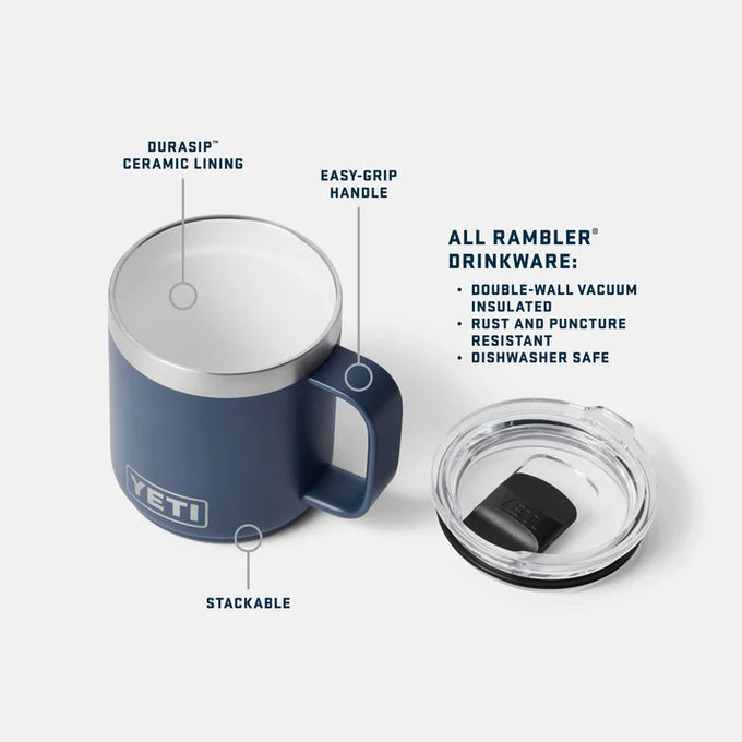 Yeti Rambler 10 Oz Mug MagSlider - Cape Taupe - Image 4