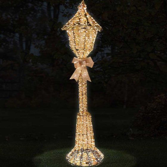 GoldTwist Lamp Post – 230cm, LV