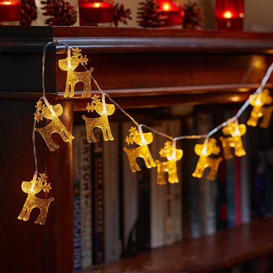 SparkleDeer String Lights – Set of 20