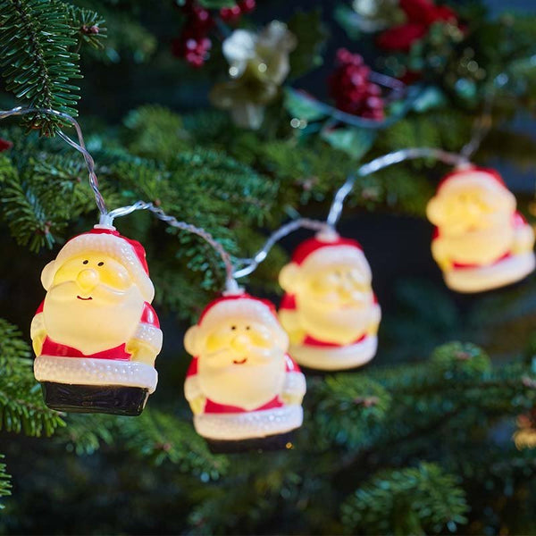 Merry Santa! String Lights - Set of 10