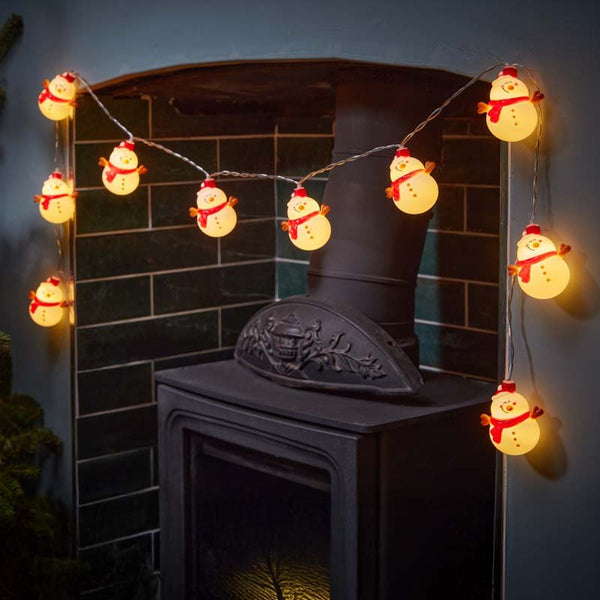 Merry Snowman! String Lights - Set of 10