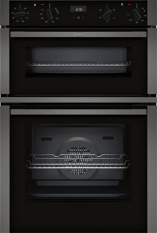 Neff N50 CircoTherm Double Oven Graphite U1ACE2AG3B