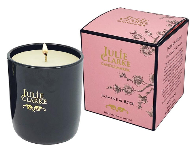 Julie Clarke Nocturne 210g Candle - Jasmine & Rose - Image 1