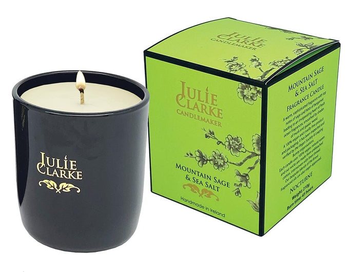 Julie Clarke Nocturne 210g Candle - Mountain Sage & Sea Salt - Image 1