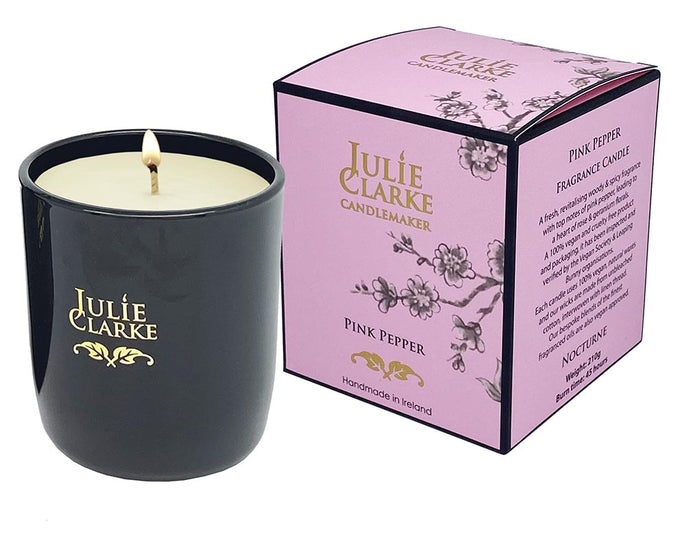 Julie Clarke Nocturne 210g Candle - Pink Pepper - Image 1