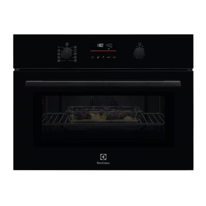 Electrolux 43 Litre Compact Combi Oven Black | EVLDE46GK - Image 1
