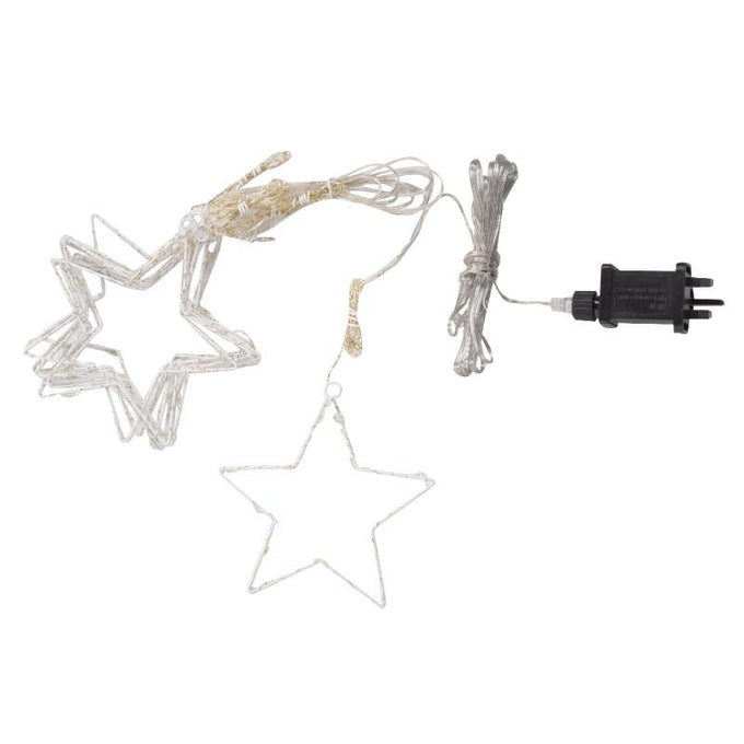 Star Curtain Lights – Warm White (1.2m x 1.2m) - Image 2