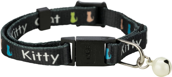 Junior Kitten Collar by Trixie with bright reflective design, adjustable snap-on, and bell for safety – Keans Claremorris.
