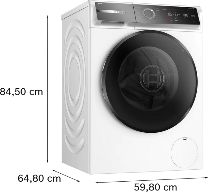 Bosch Series 8 Washing Machine | Front Loader | 10kg | 1400 rpm - Image 4